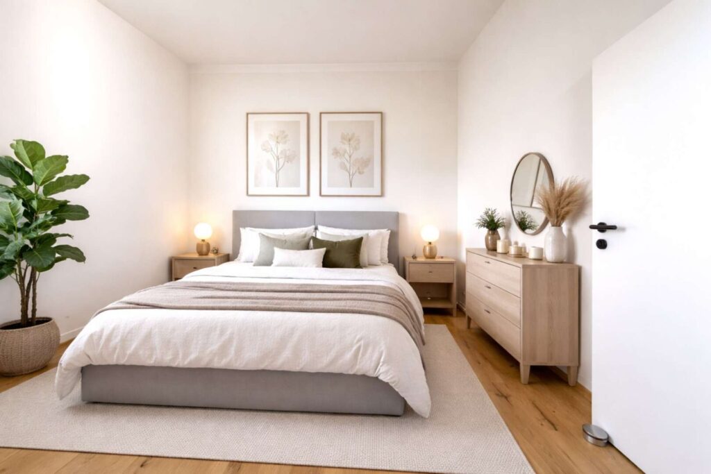 Schlafzimmer (KI generiert)
